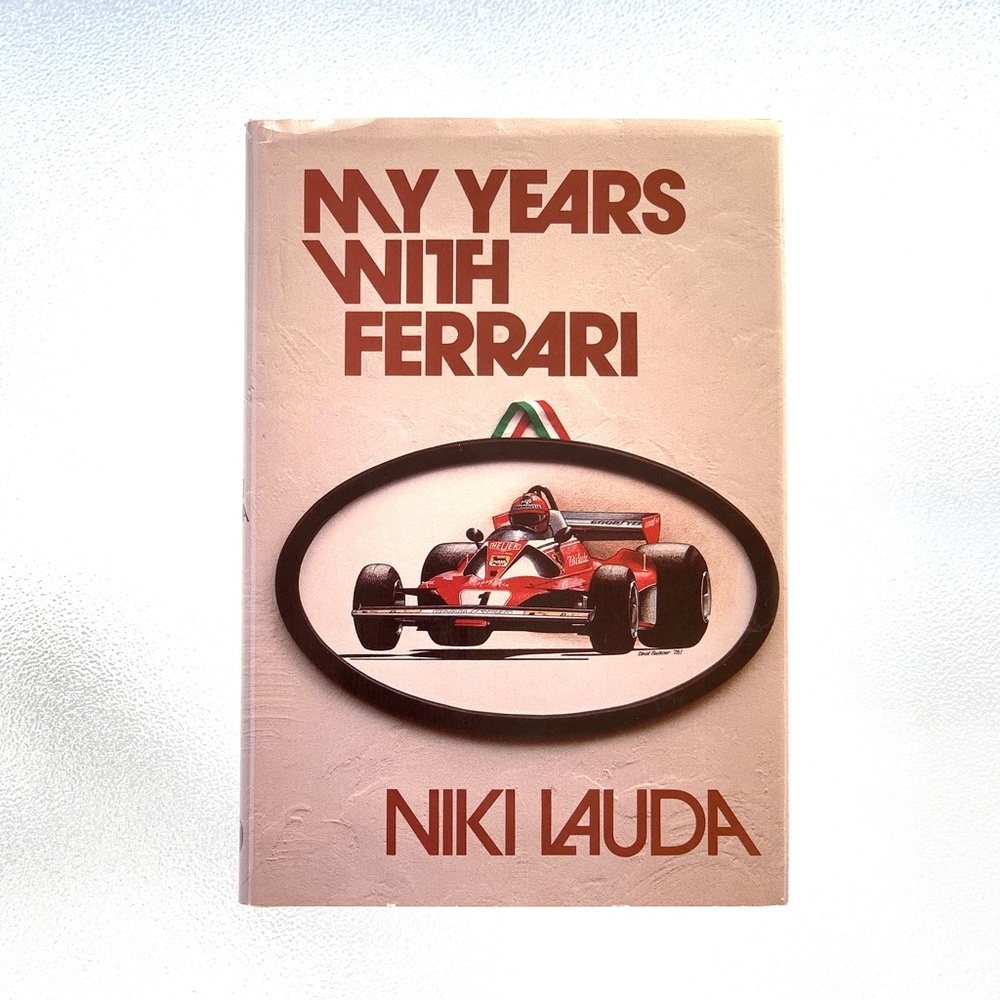 My Years With Ferrari Hardcover Book